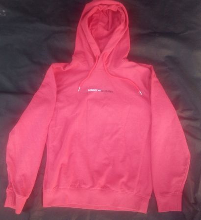 Tommy Jeans Hoodie, Grösse L, Rot