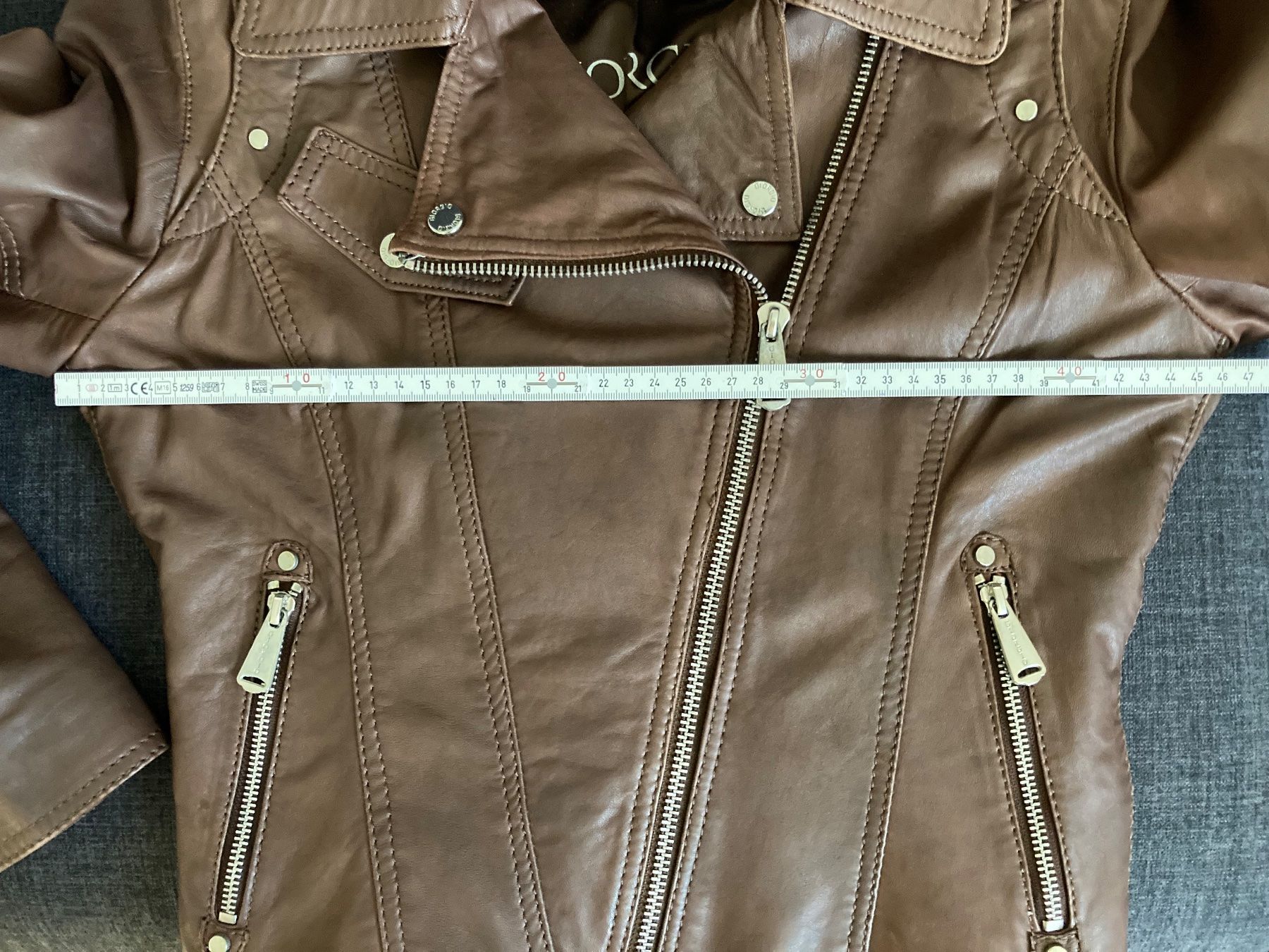 Giacche: Schnäppchen! Lederjacke aus  Lammnappa – Usato da Samedan venduto da chickenrun01 4