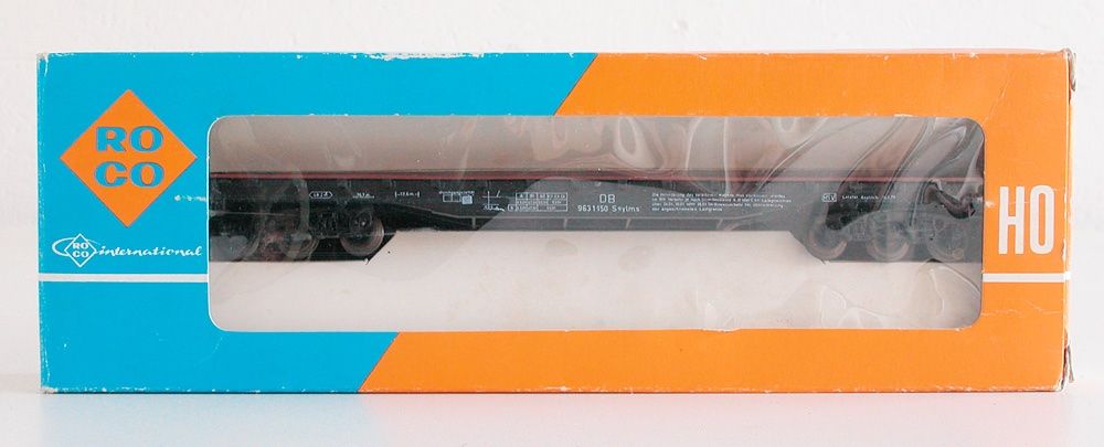 Roco Modelleisenbahnen: Roco Schwerlastwagen Ssylms der DB Spur H0 – Gebraucht aus Oberwil BL von Klang 5
