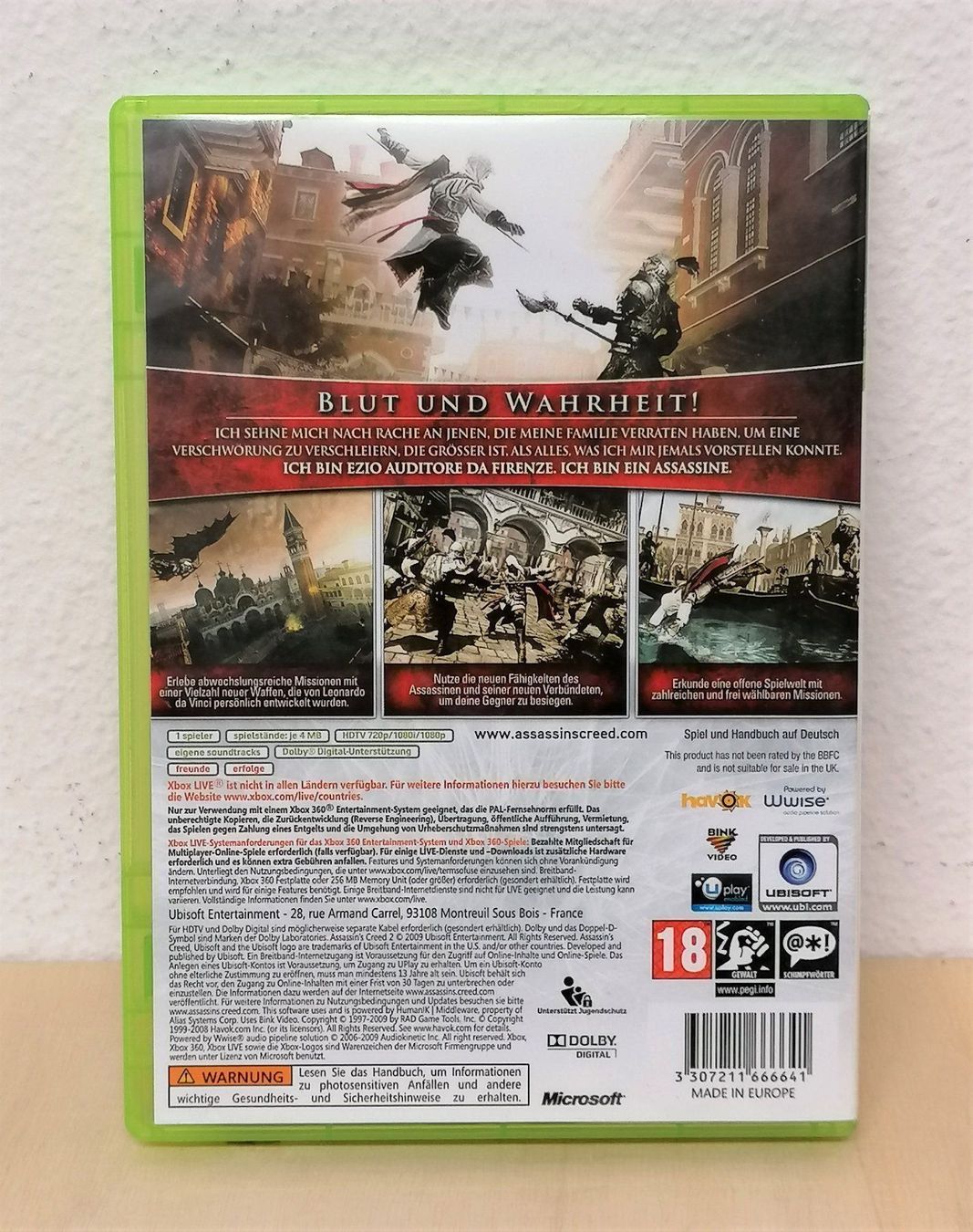 Microsoft Giochi: XBox 360 Assassin's Creed 2 – Usato da Reinach BL venduto da fliegenrolli 2