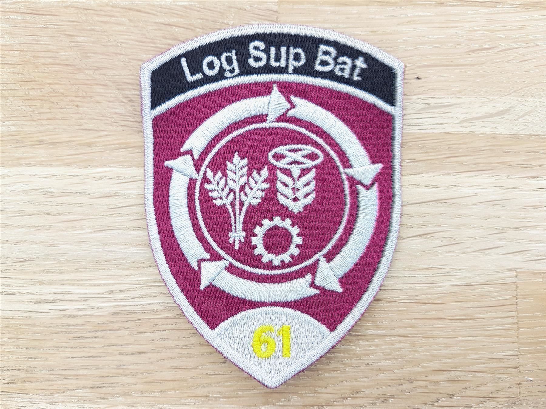 Placchette & Badge: Badge Log Sup Bat 61 grau – Usato da Erlinsbach venduto da S700