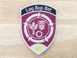 Badge Log Sup Bat 61 grau