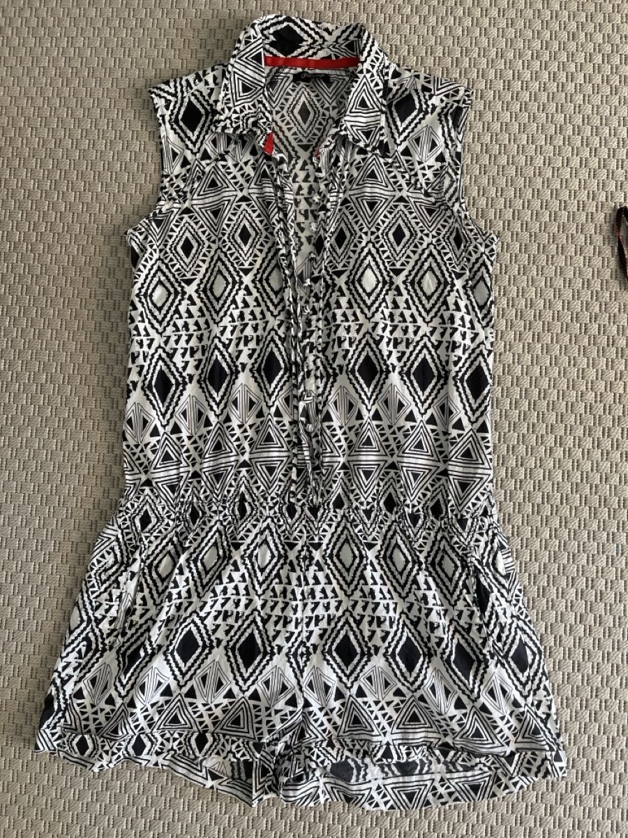 Tute: Sommer-Jumpsuit im Ethno-Look, Globus, S – Usato da Solothurn venduto da Bobesch08