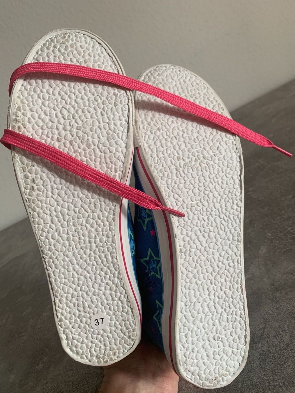 Tom Tailor Scarpe da donna: Tom Tailor Sneaker Gr. 37 blau/pink – Usato da Zürich venduto da chi82 4