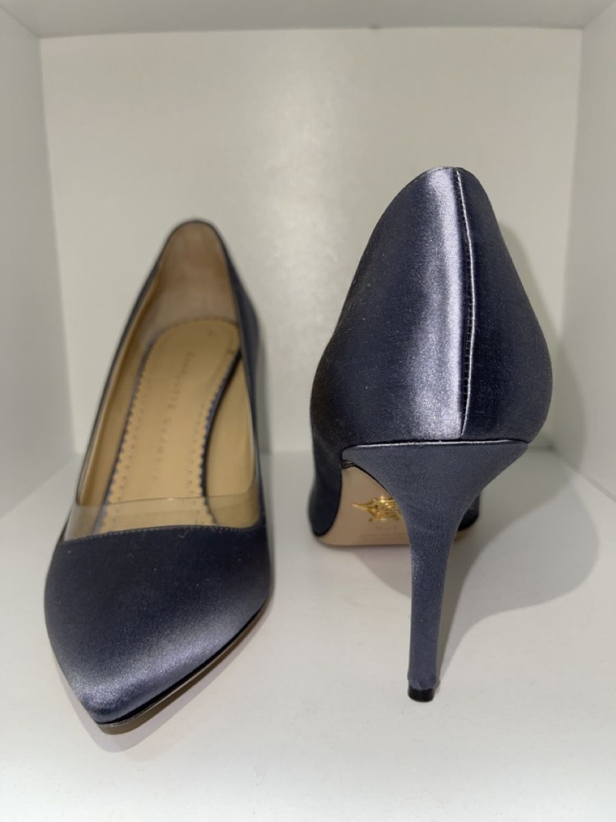 Charlotte Olympia Damenschuhe: Charlotte Olympia dark grey heels size 37.5 – Gebraucht aus Lugano von cri_djb 2