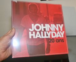 JOHNNY HALLYDAY VINYL 25 CM 20 ANS NEUF SCELLE
