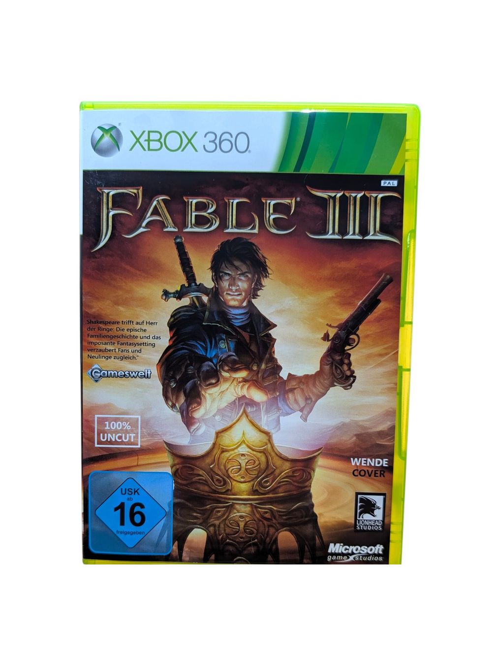 Microsoft Giochi: Fable III Xbox 360 100% Uncut – Usato da Domat/Ems venduto da IsseldorsShop