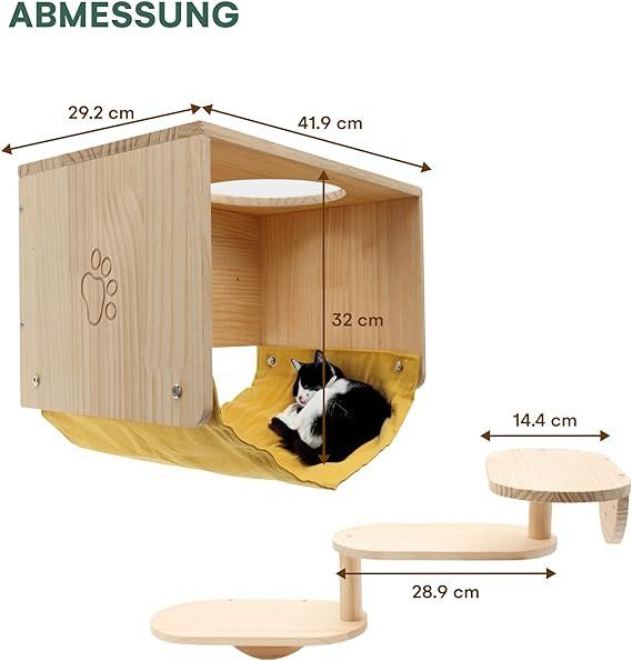 Tiragraffi: Katzen Klettern Wall Lounge mit Leiter – Nuovo e nell'imballaggio originale da Oberentfelden venduto da Sch_md58 2