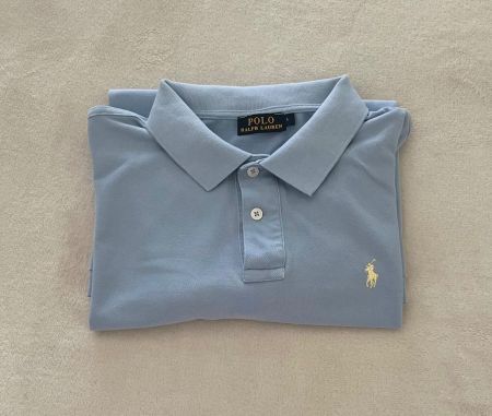 Ralph Lauren Poloshirt Gr. L Babyblau