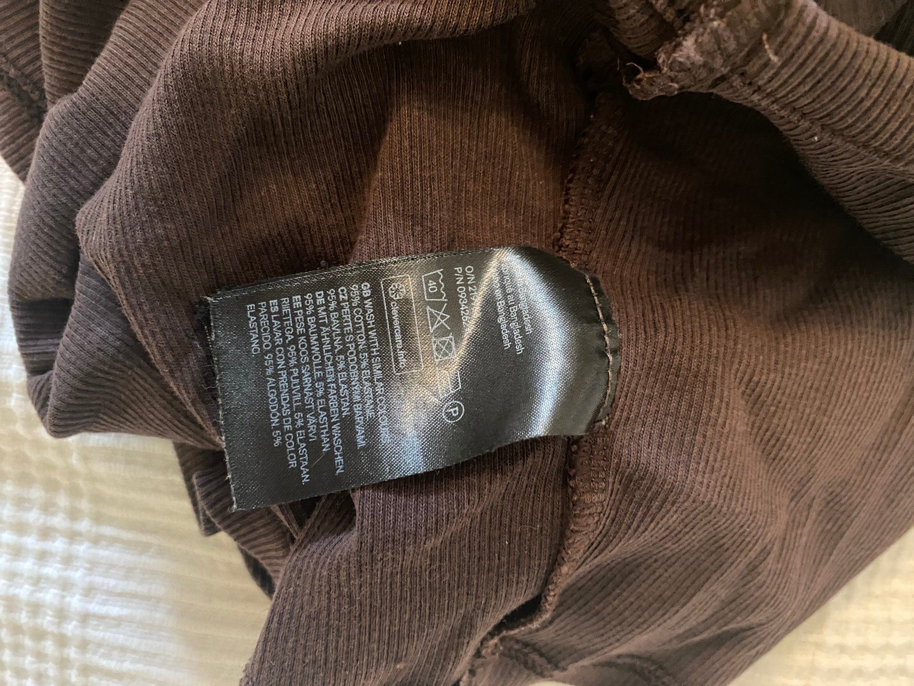 H&M Tops: Croptop braun – Gebraucht aus Pfungen von car_7l8r 1