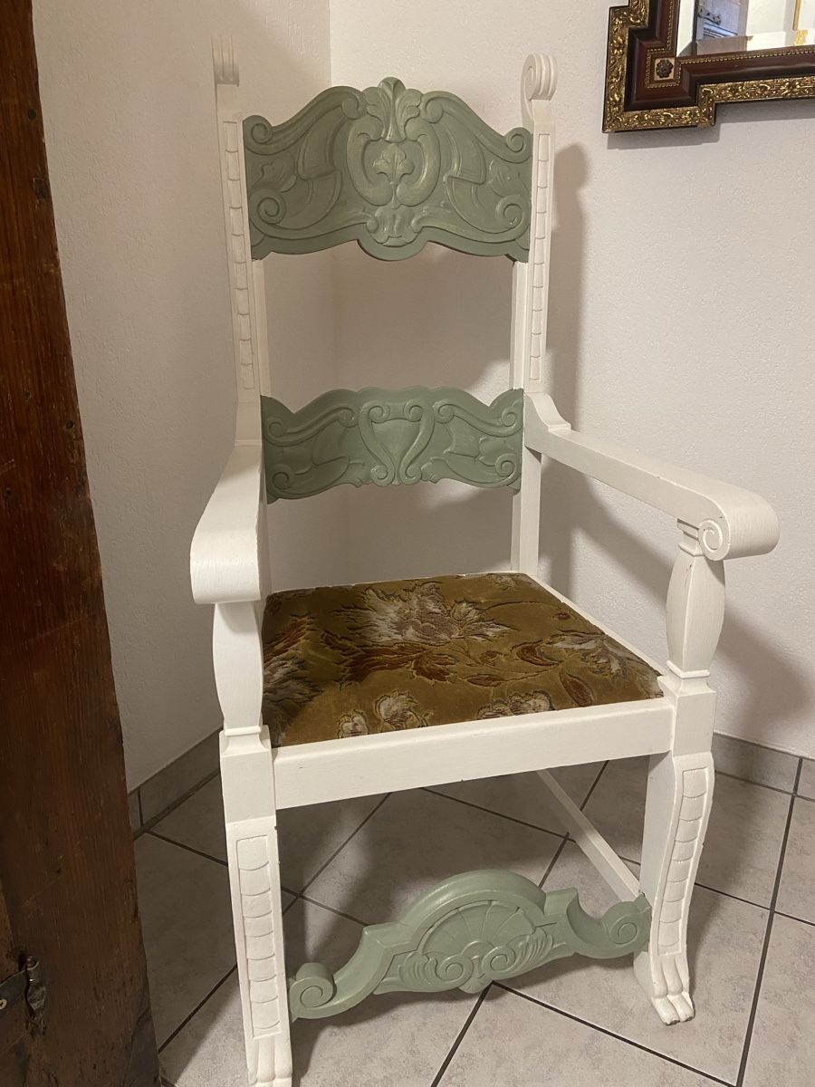 Poltrone: Antiquité, Fauteuil ancien restauré – Usato da Tramelan venduto da oceane64 1