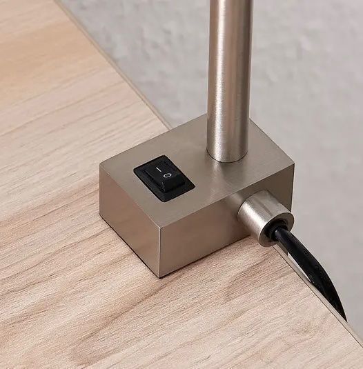 Lampade: Lindby Hanilo LED-Klemmleuchte, nickel satiniert – Nuovo e nell'imballaggio originale da Basel venduto da Seifehuesli 6