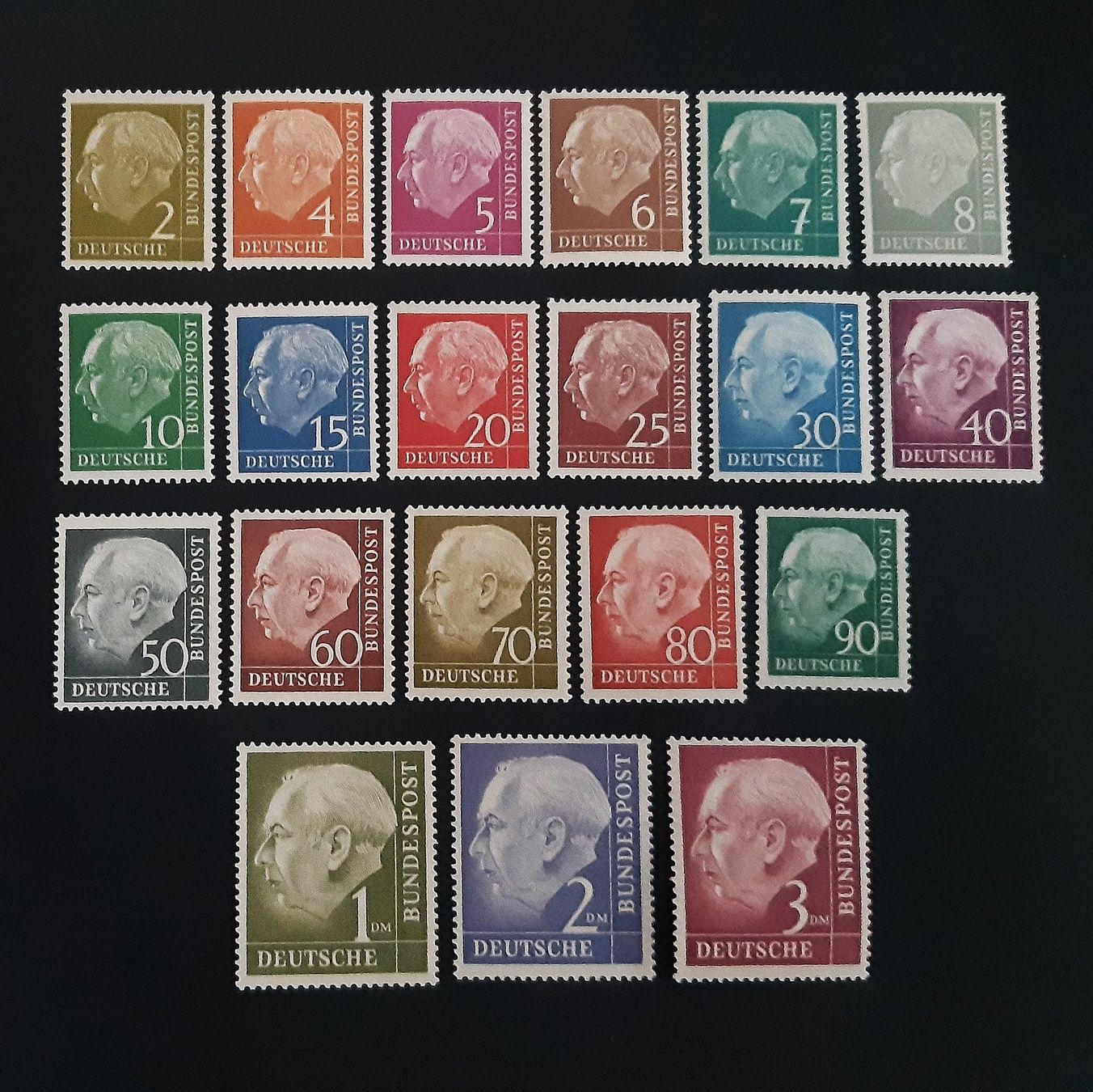 Tutti i francobolli: Deutschland 1954** – Nuovo (secondo la descrizione) da Ebikon venduto da smartbox