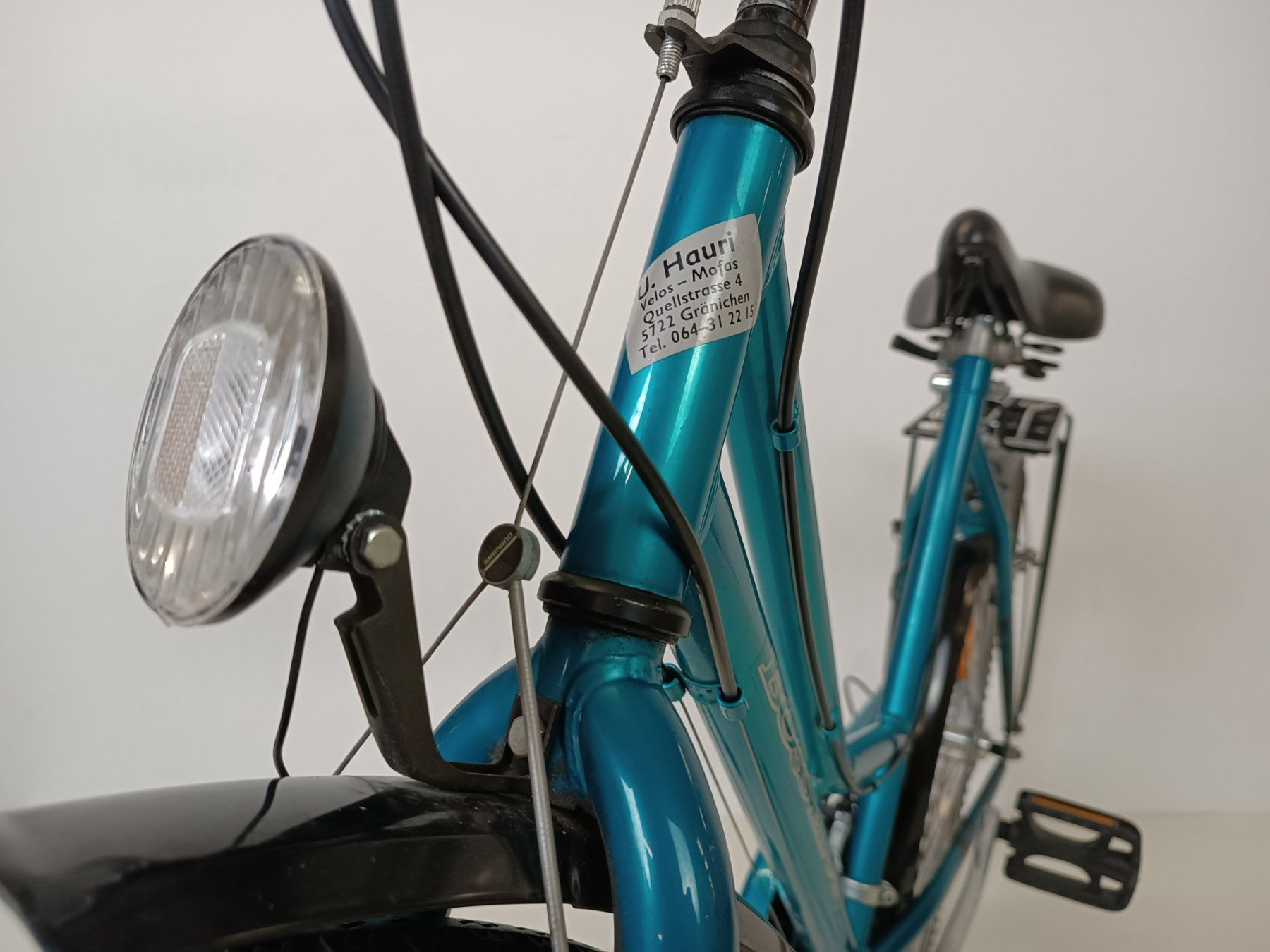 Velos: BOSS BIKES, Damenvelo, Türkis-Metallic – Gebraucht aus Suhr von  6
