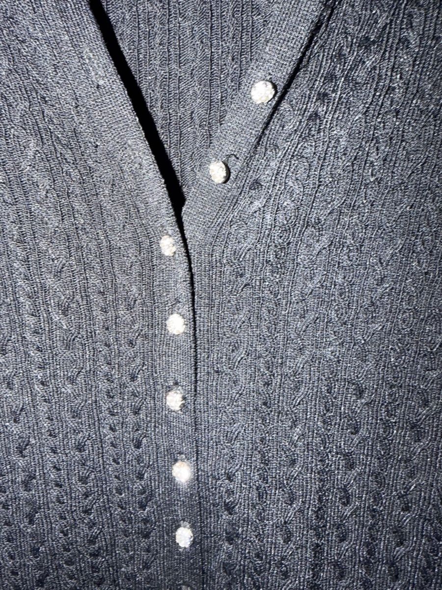 Zara Maglioni & Felpe: ZARA Strickjacke Gr.L mit Glitzerknöpfen – Nuovo (secondo la descrizione) da Luzern venduto da mns_pyr7 1