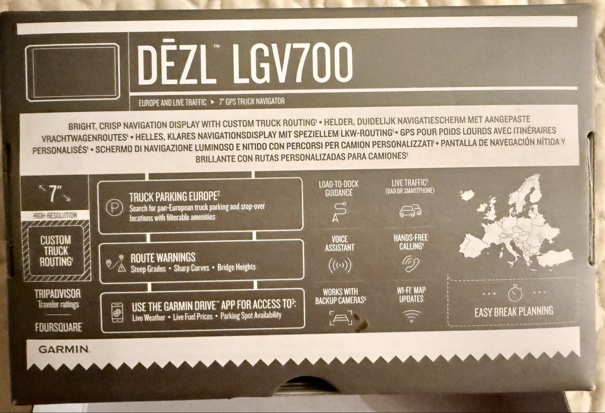 Garmin Navigationsgeräte: Garmin Dezl LGV700 – Gebraucht aus Lausen von AllexAll 1