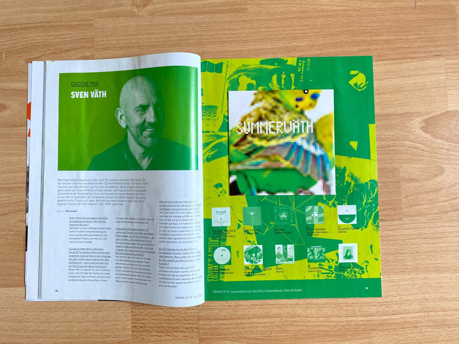 CD: Groove Magazin mit CD Sven Väth – Nuovo (secondo la descrizione) da Gümligen venduto da Vicky2 1