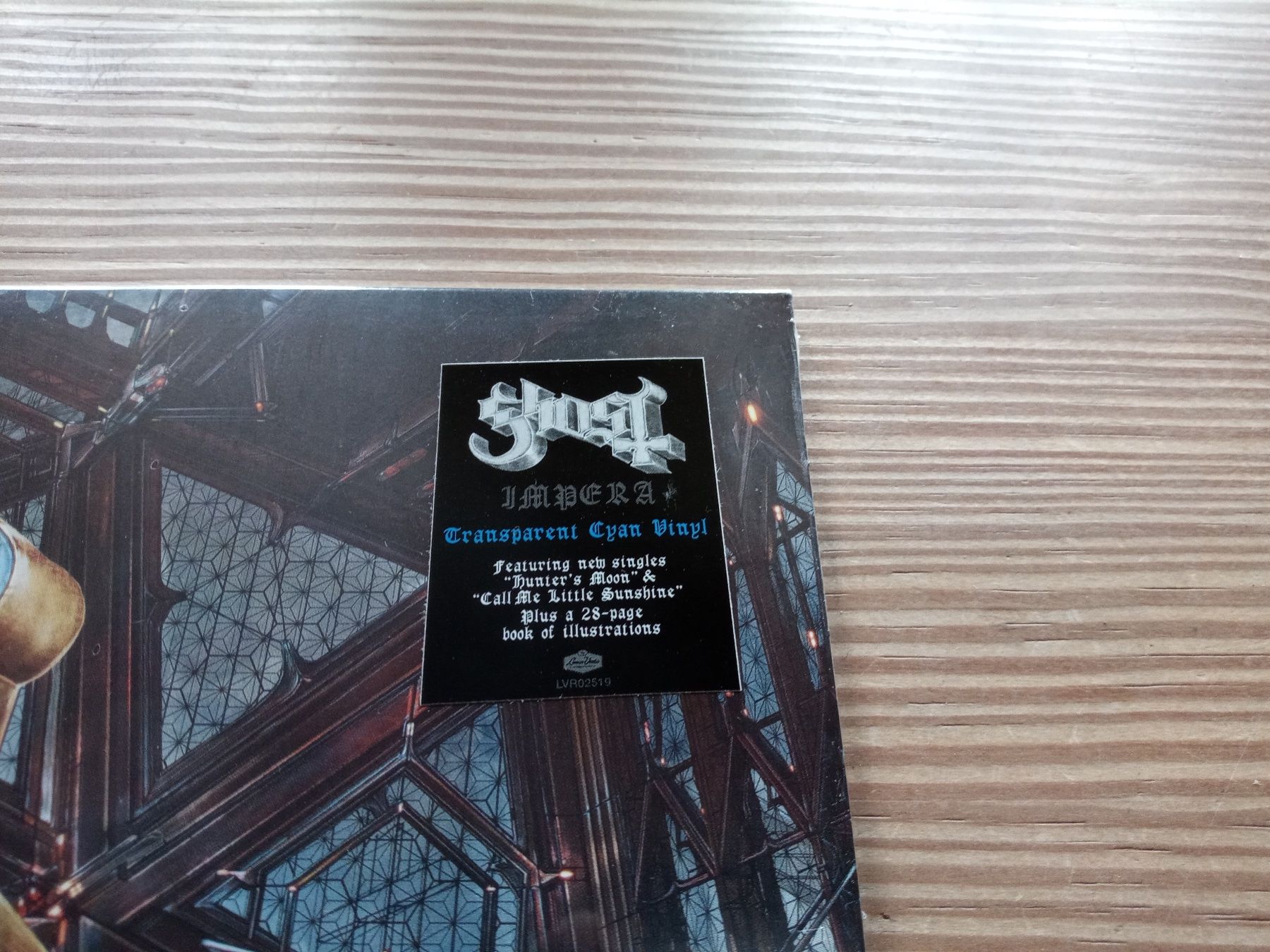 Schallplatten: Ghost-Impera 12'' Transparent Cyan Vinyl LP 2022 – Neu und originalverpackt aus Brienz BE von INTERNALFIRE 3