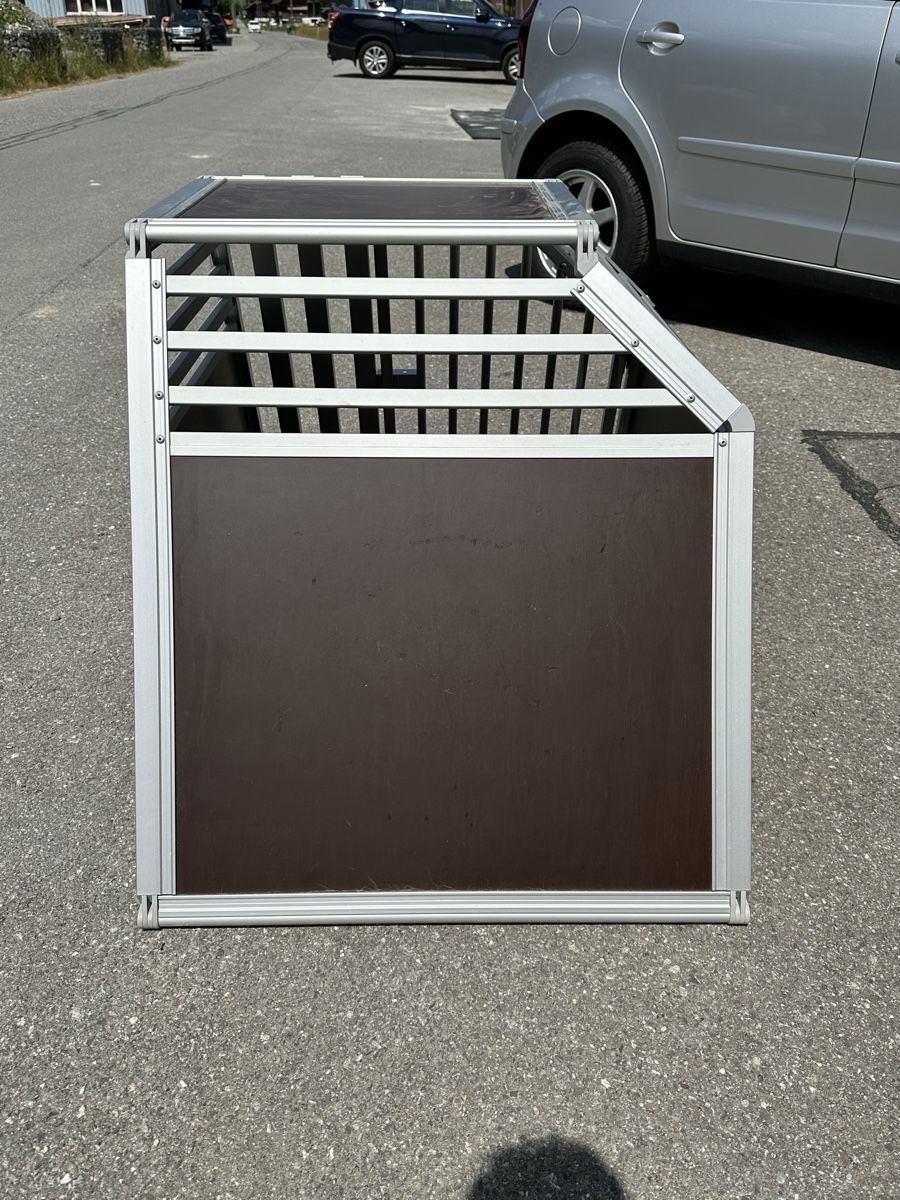 Gabbie, trasporto & Sicurezza: Hundebox der Marke Schmidt – Usato da Oberwil i. S. venduto da mimihops4 3