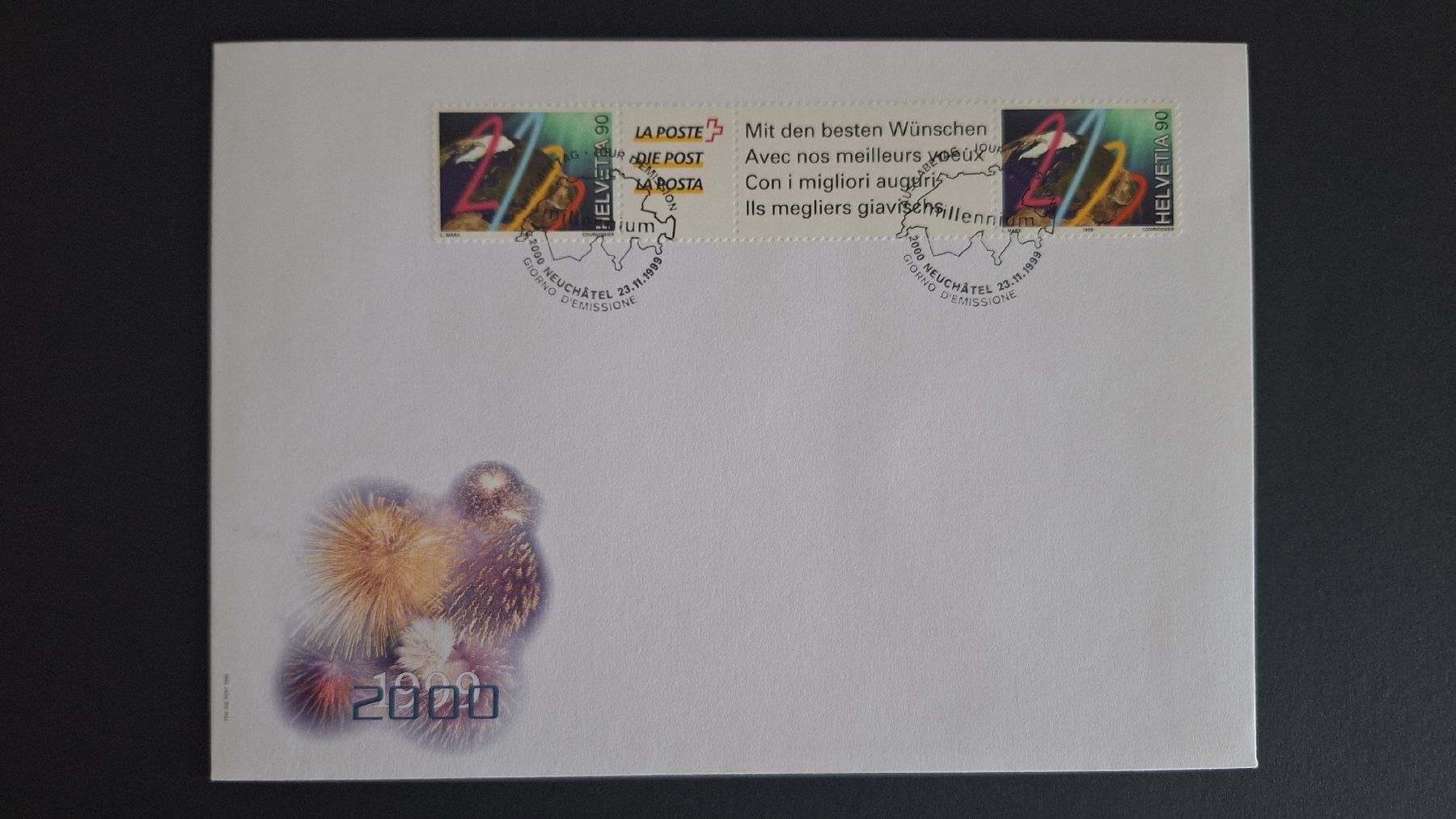 Alle Briefmarken: 1999,Nr.S80A Sondermarken auf FDC – Neu (gemäss Beschreibung) aus Pratteln von walti-6060