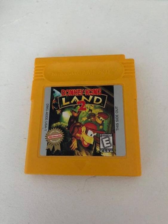 Notice donkey kong land 2 Game boy (espagnol) - Jeux vidéo