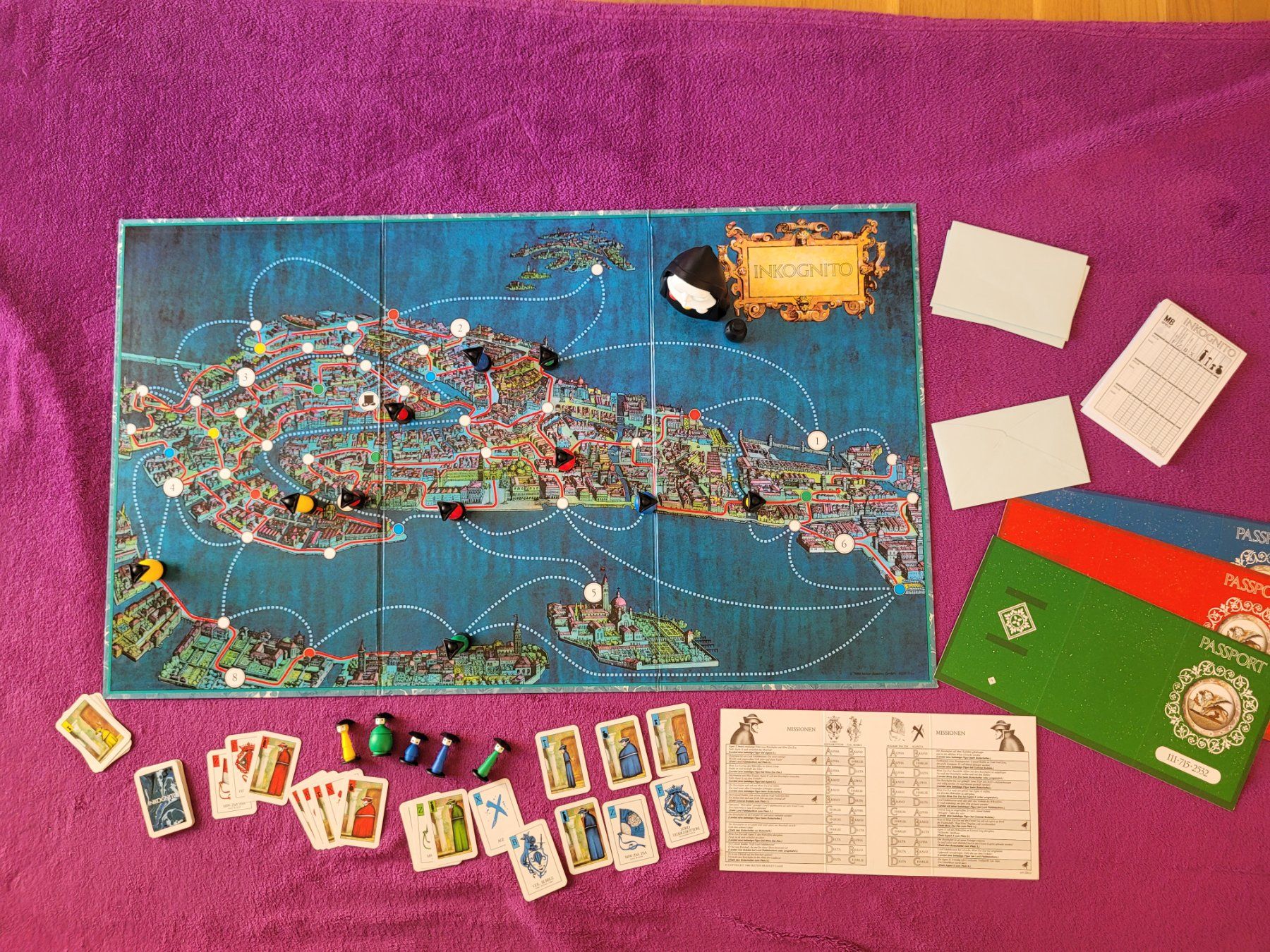Giochi: Spiel - Inkognito von MB – Usato da Müllheim Dorf venduto da Seeeule01 4