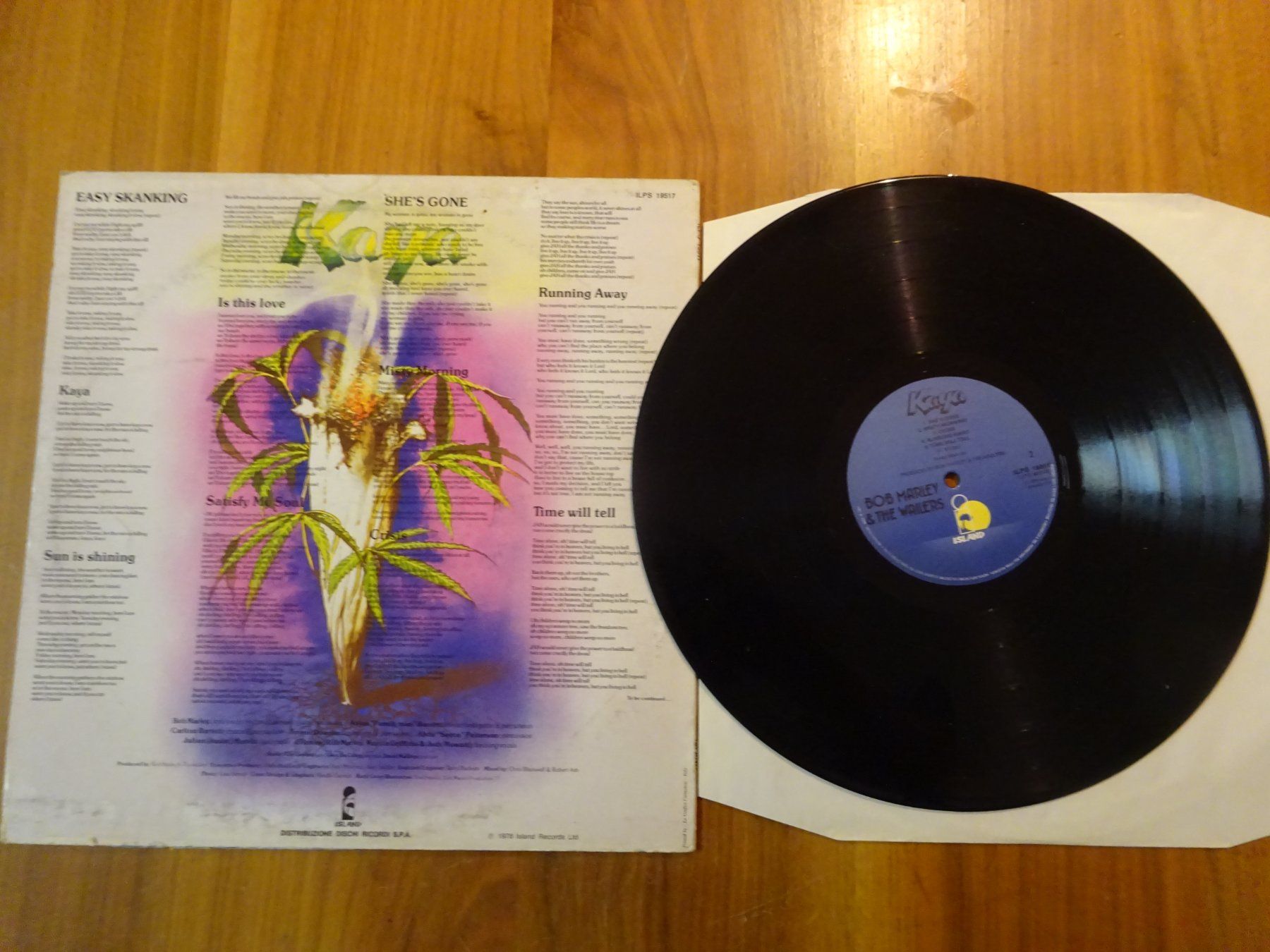Dischi in vinile: BOB MARLEY ** KAYA – Usato da Luzern venduto da xrayspex99 3
