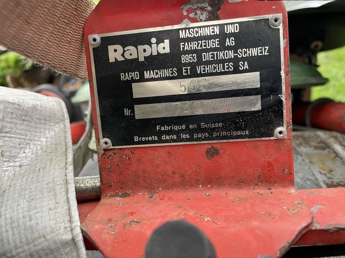 Rapid Tracteurs: Rapid 505 Einachser mit Anhänger – D'occasion à Wolfhausen par LeNoSaBe77 2
