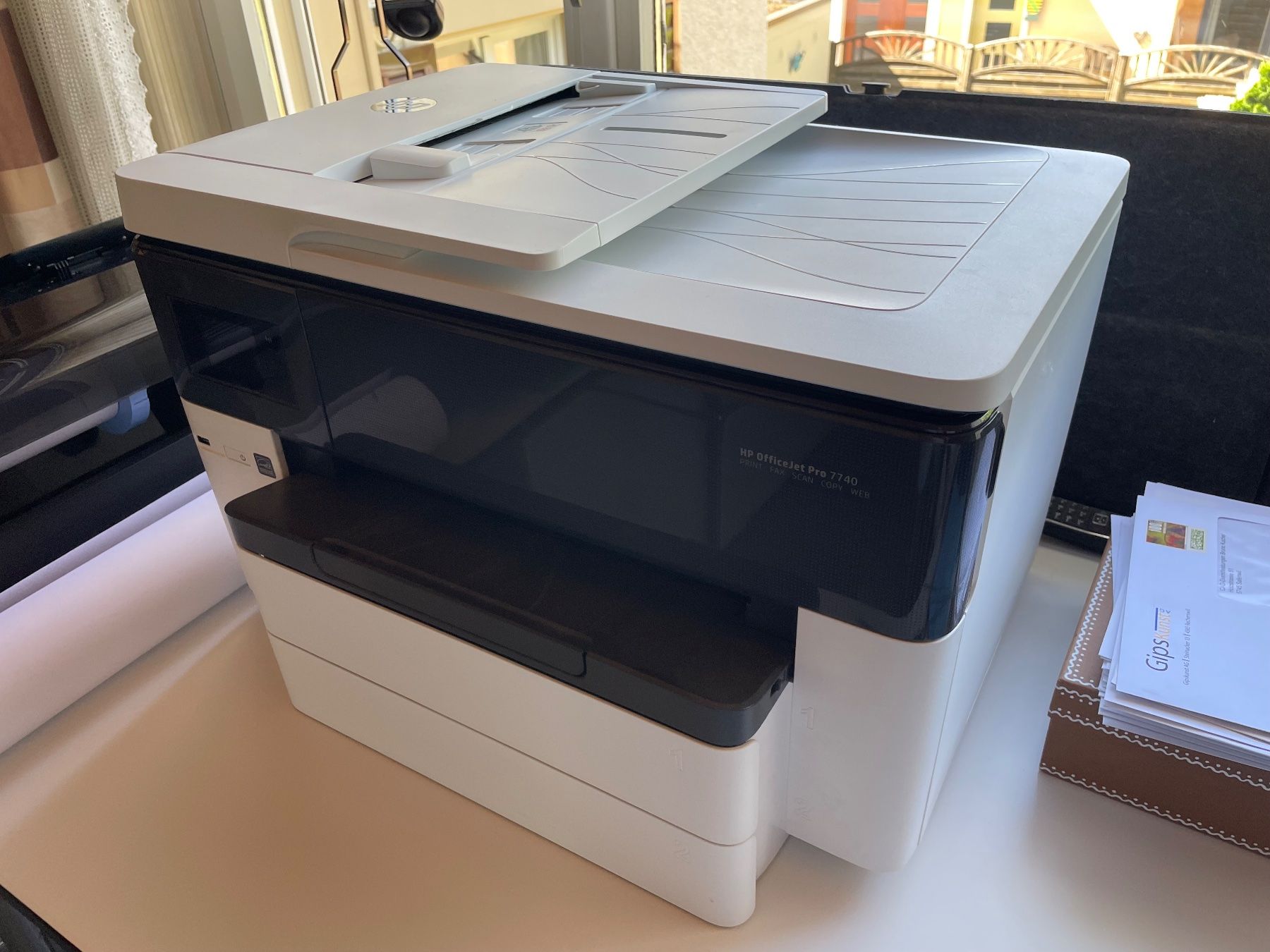 Hewlett Packard Stampanti: HP OfficeJet 7740 A3/A4-Drucker – Usato da Safenwil venduto da antiquarius