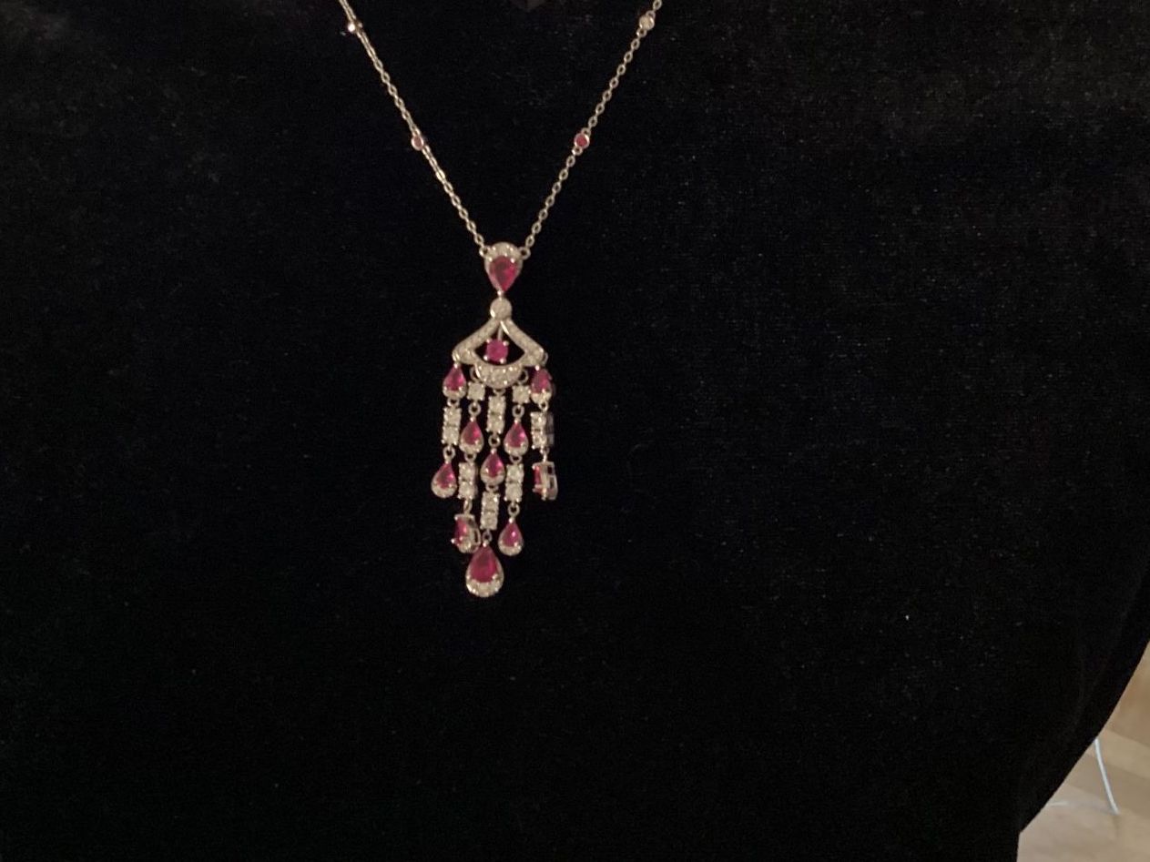 Catenine: Collier pierres Swarovski – Usato da fribourg venduto da iris18 5