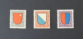 Pro Juventute 1920 J15-17 **