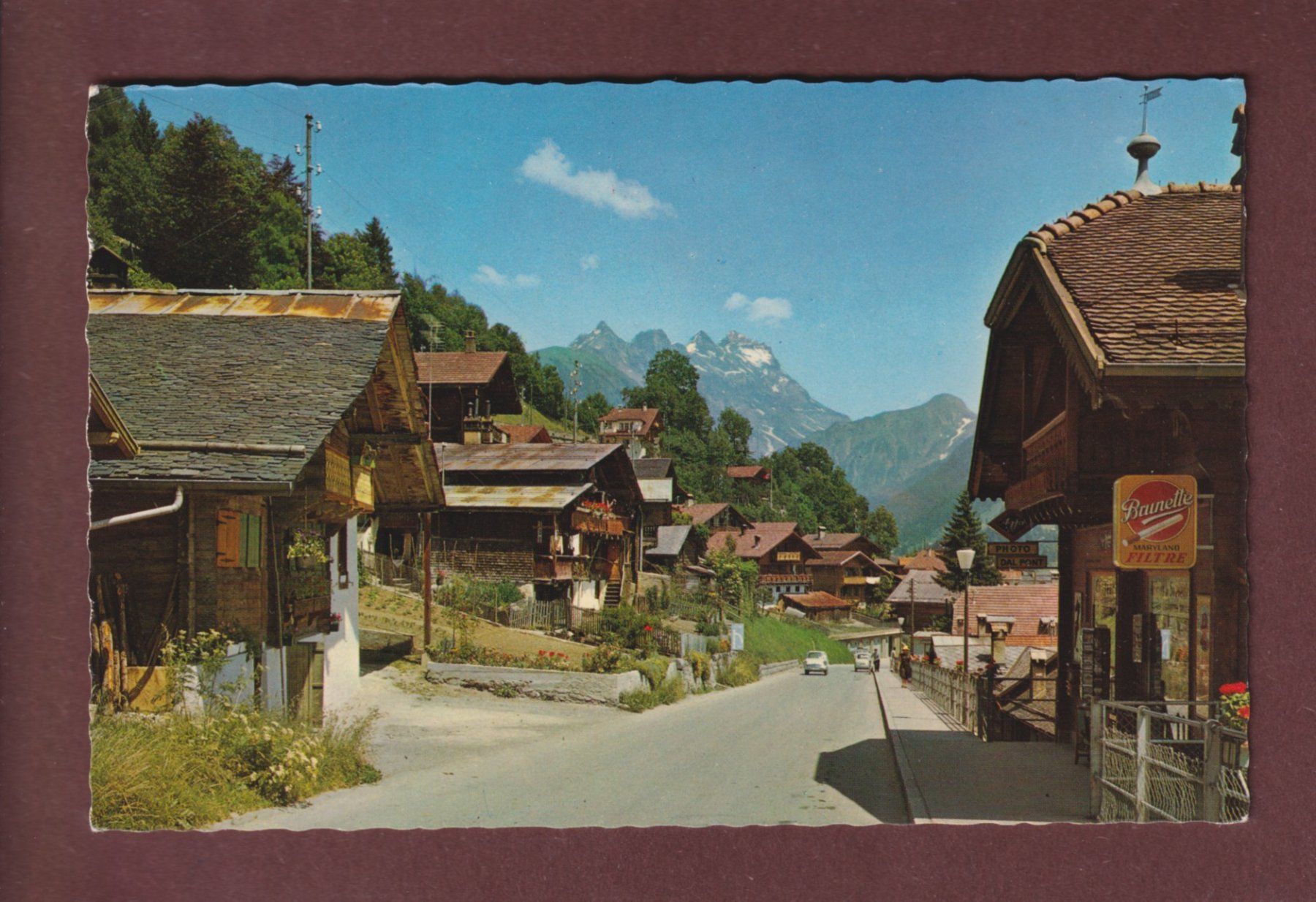 Cartoline postali: GRYON - 1966 – Usato da Pully venduto da nicecards-shop