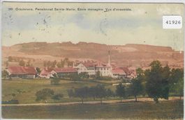Orsonnens - Pensionnat Sainte-Marie - Ecole menagere