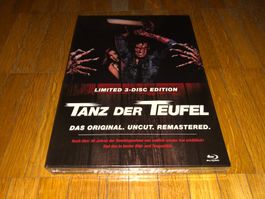 Tanz der Teufel - MEDIABOOK - 3 BLU-RAY-S - B - UNCUT