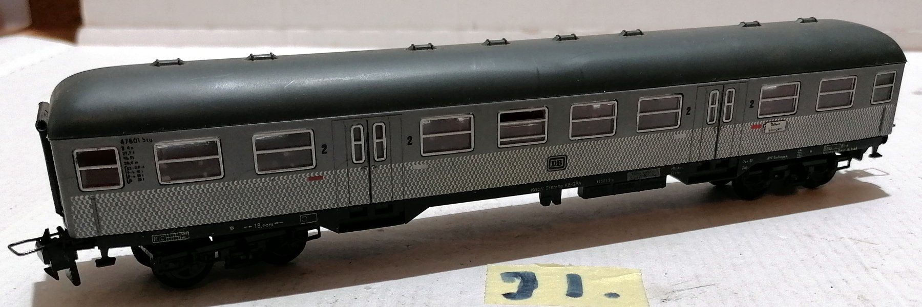 Trix Modellini di ferrovie: JI) Silberling, Trix Express – Usato da Brittnau venduto da Regina35 1