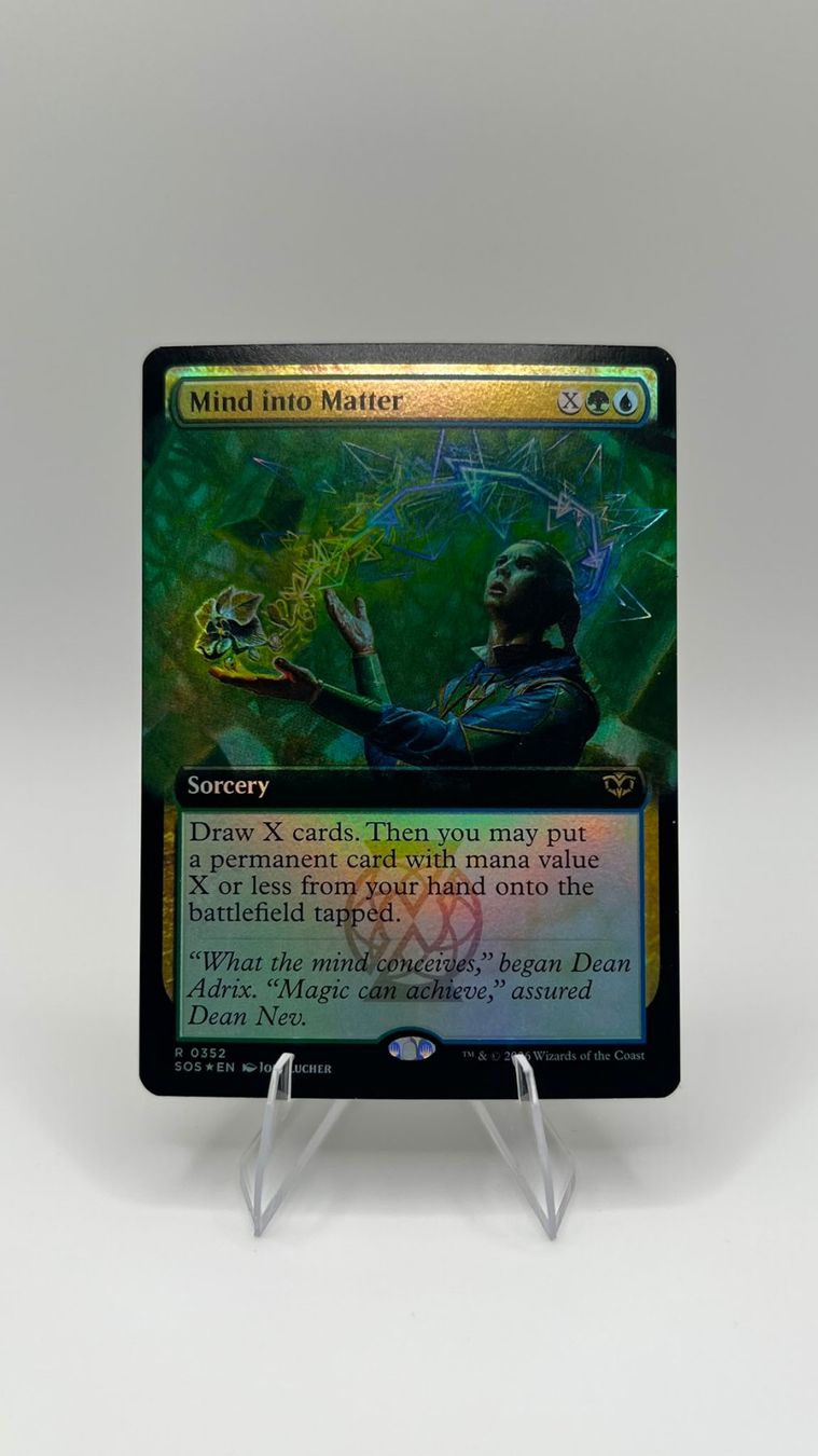 Magic The Gathering Carte collezionabili: Mind into Matter Foil Extended – Nuovo (secondo la descrizione) da Wilen b. Wollerau venduto da GarruksShop