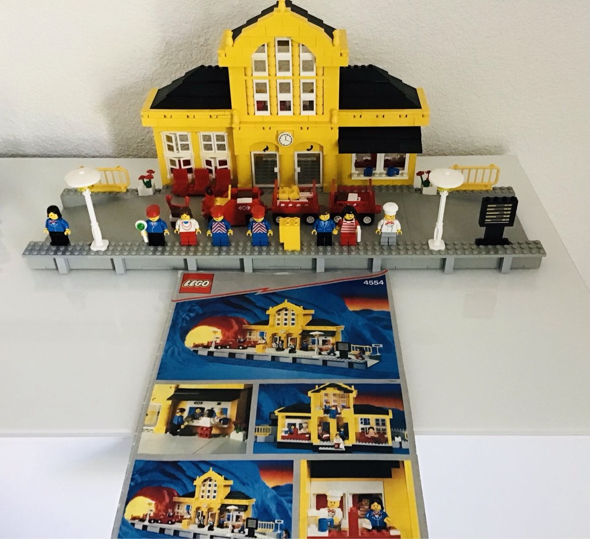 Lego Kit di costruzioni: Lego 4554 Bahnhof – Usato da Rodersdorf venduto da alfa03