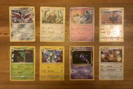 Cartes Pokémon diverses