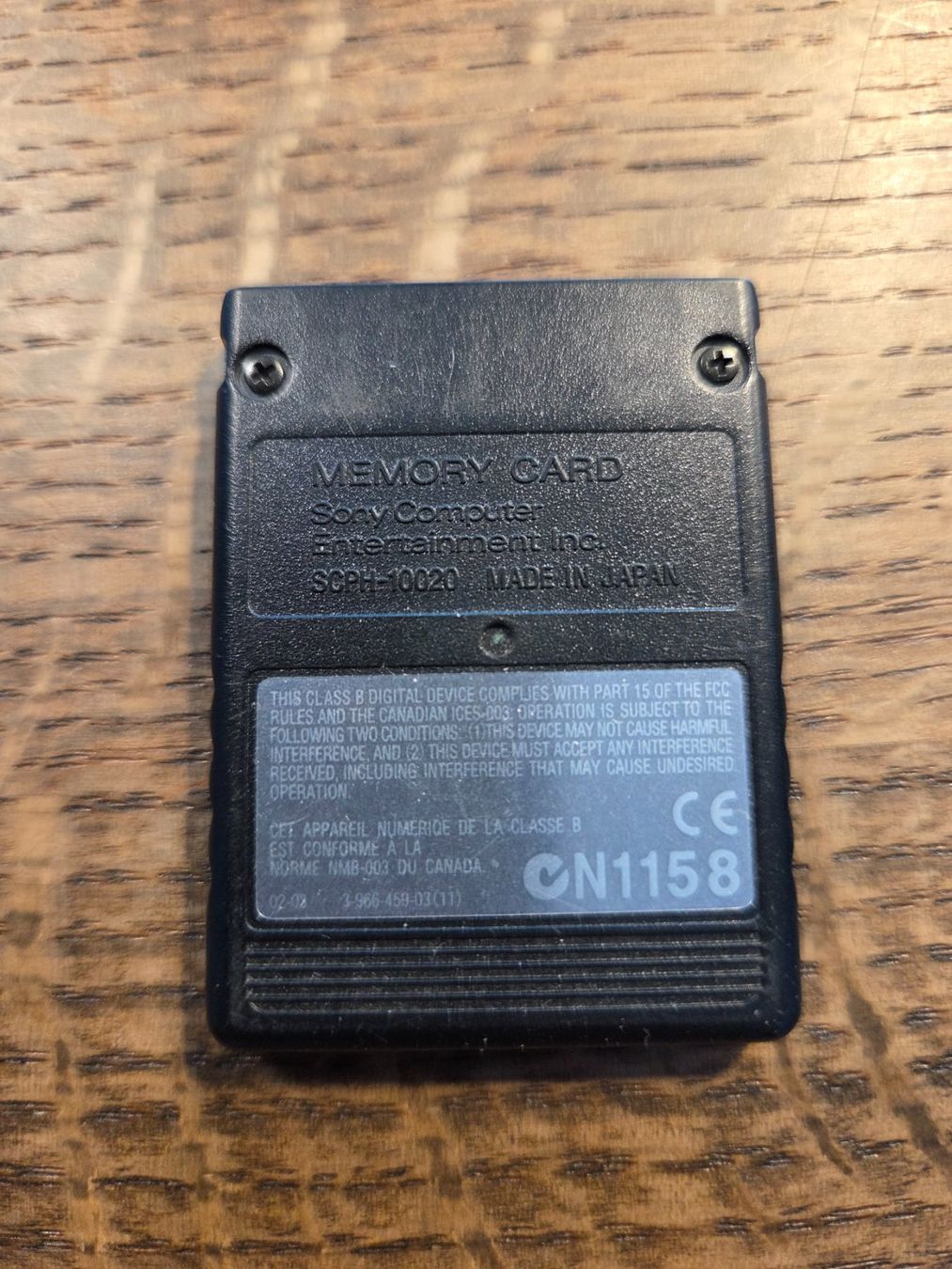 Sony Memory unit & Memory card: PS2 - Memory Card 8MB Schwarz – Usato da Opfikon venduto da Doronadan 1