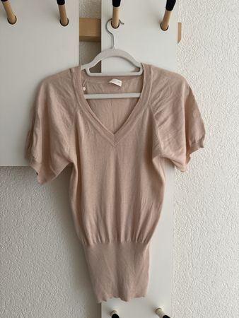 Valentino silk and cashmere top