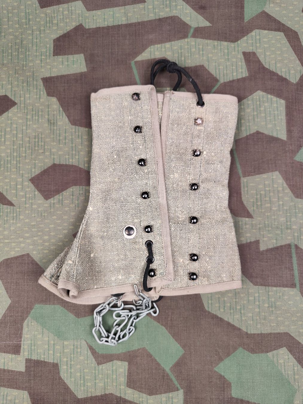Schweizer Armee Uniformi: Gamaschen Ord. 1898/1914 – Usato da Bauma venduto da SwissMilitaria