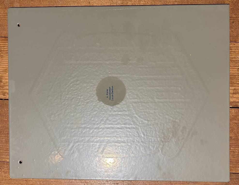 Insegne: Original Tigra Cycles Hinterglas Werbeschild – Usato da Ennenda venduto da Janis_Gr 2