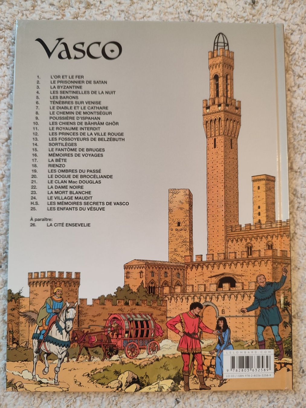 Fumetti: Vasco T25 - Les Enfants du Vésuve - EO - TBE – Usato da Bougy-Villars venduto da Vogue 2