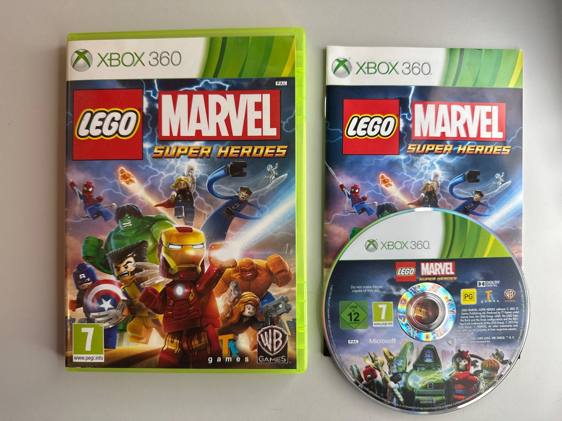 Microsoft Giochi: Lego Marvel Super Heroes - Xbox 360 – Usato da St.gallen venduto da taduz