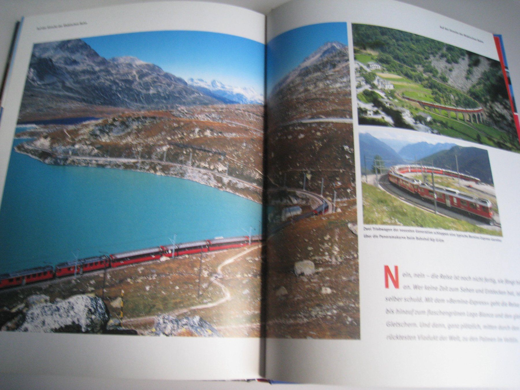 Libri: Der Glacier - Express, St. Moritz - Zermatt, GeraMond-Verlag – Usato da Buchs ZH venduto da swiss-train 9
