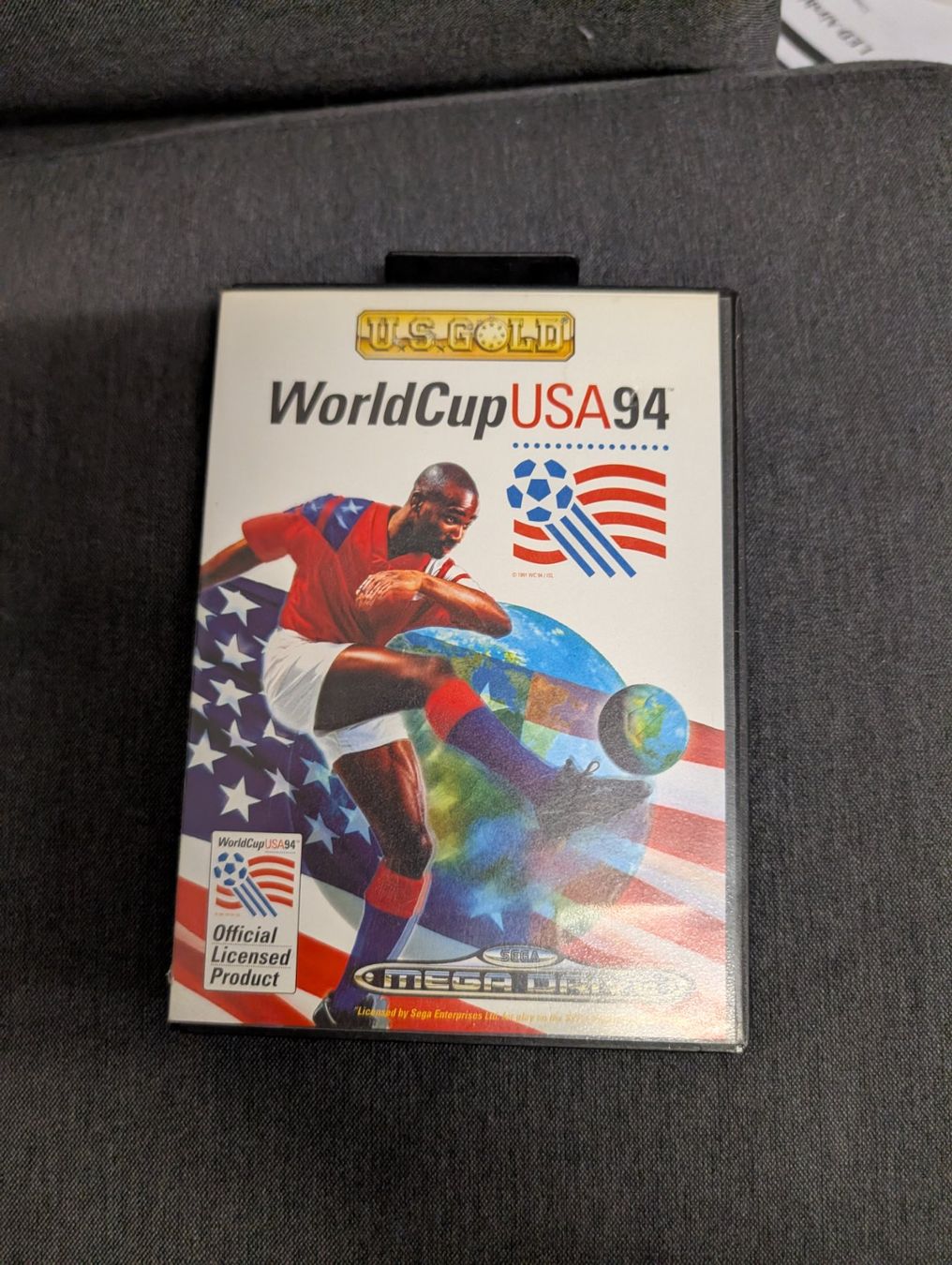 Spiele: World cup USA 94 Sega mega drive – Gebraucht aus Giubiasco von Ticinerd
