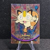 Pokemon Topps Holo Blue 1. Edition/Print DE Mauzi