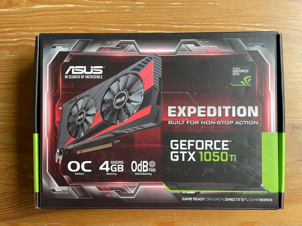 ASUS GeForce GTX 1050 Ti EXPEDITION | Kaufen auf Ricardo