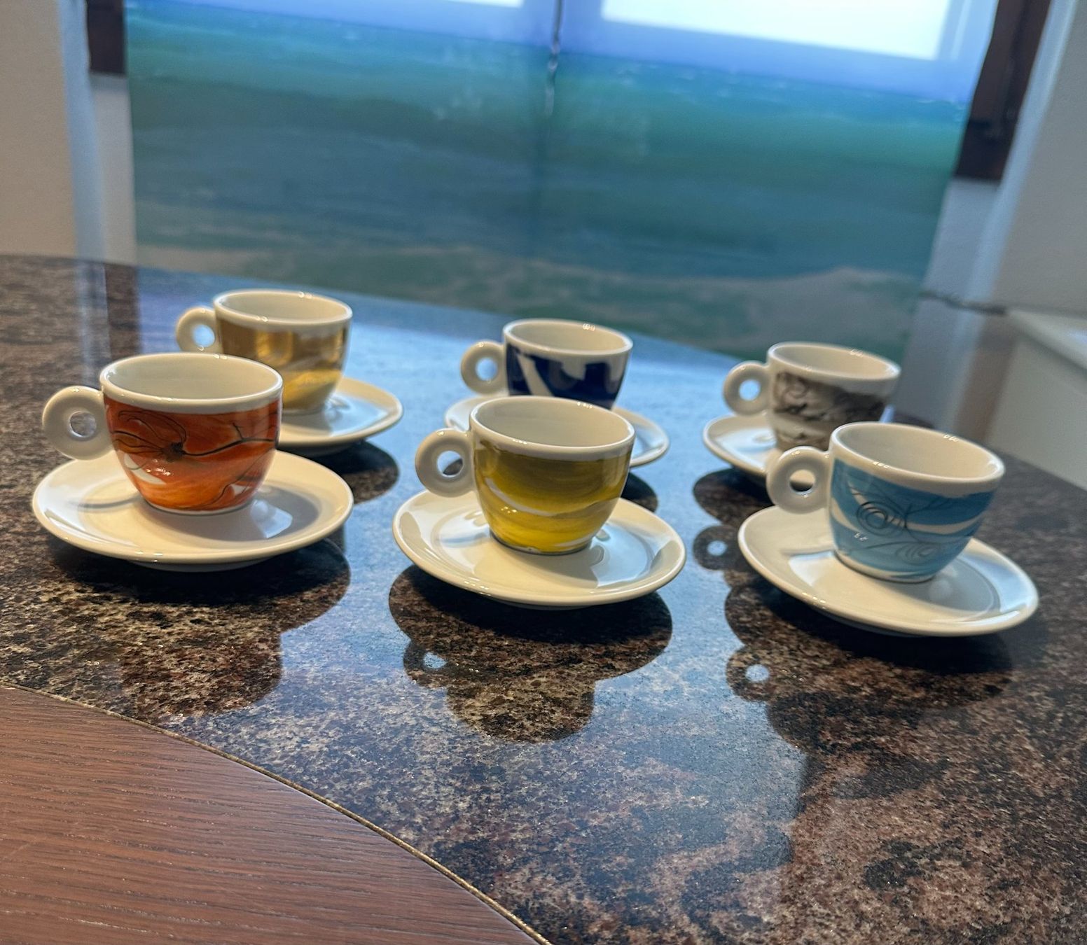 Amici Tassen: Amici Collection Espressotassen Peter Roesch 1997 – Neu (gemäss Beschreibung) aus Rorschach von Miki-Mini 1