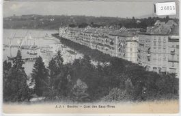 Geneve - Quai des Eaux-Vives